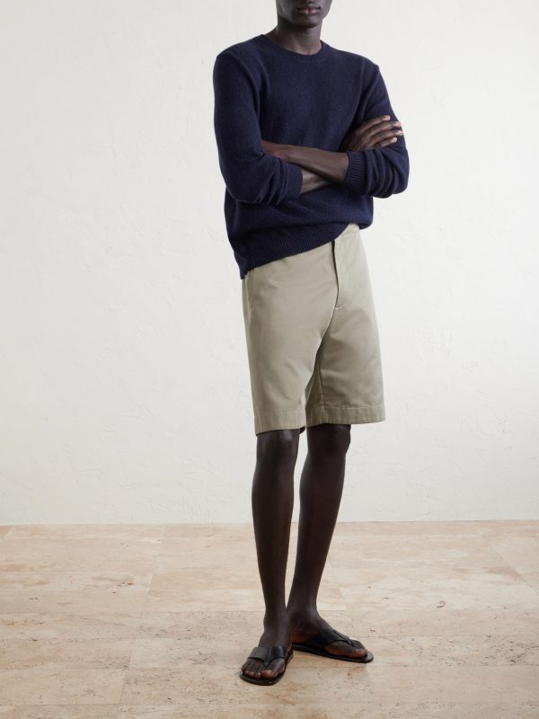 Tierra Straight-Leg Twill Shorts - OU Tierra Straight-Leg Twill Shorts - OU