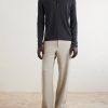 Ayan Cashmere and Silk-Blend Henley Shirt - OU Ayan Cashmere and Silk-Blend Henley Shirt - OU