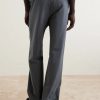 Ari Straight-Leg Cotton Drawstring Trousers - BK Ari Straight-Leg Cotton Drawstring Trousers - BK