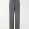 Ari Straight-Leg Cotton Drawstring Trousers Ari Straight-Leg Cotton Drawstring Trousers