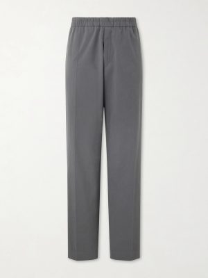 Ari Straight-Leg Cotton Drawstring Trousers Ari Straight-Leg Cotton Drawstring Trousers