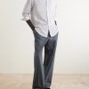 Ari Straight-Leg Cotton Drawstring Trousers - OU Ari Straight-Leg Cotton Drawstring Trousers - OU