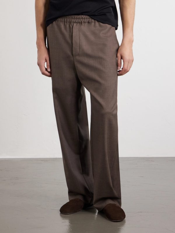 Ari Straight-Leg Wool Trousers - FR Ari Straight-Leg Wool Trousers - FR