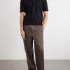 Ari Straight-Leg Wool Trousers - OU Ari Straight-Leg Wool Trousers - OU