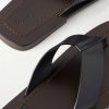 Dan Leather Flip Flop Sandals - CU