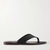 Dan Leather Flip Flop Sandals