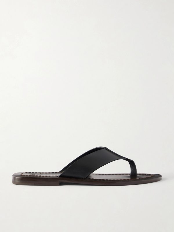 Dan Leather Flip Flop Sandals