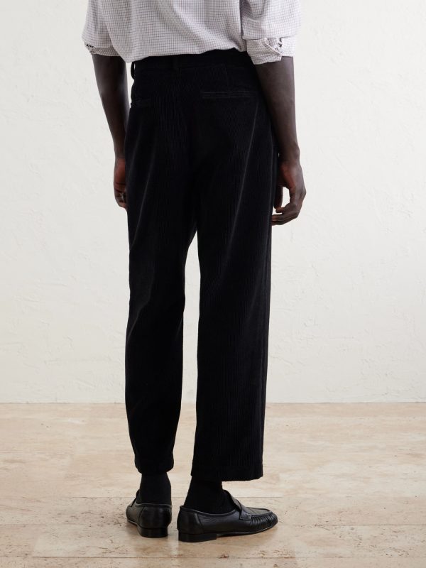 Tavoli Straight-Leg Cotton-Corduroy Trousers - BK