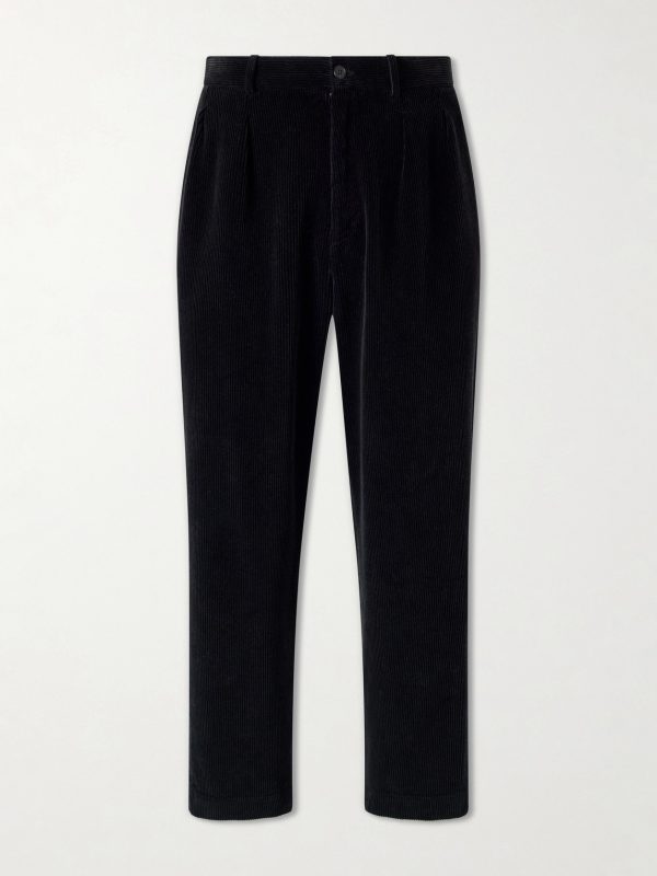 Tavoli Straight-Leg Cotton-Corduroy Trousers