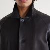 Rajan Leather Coat - E1