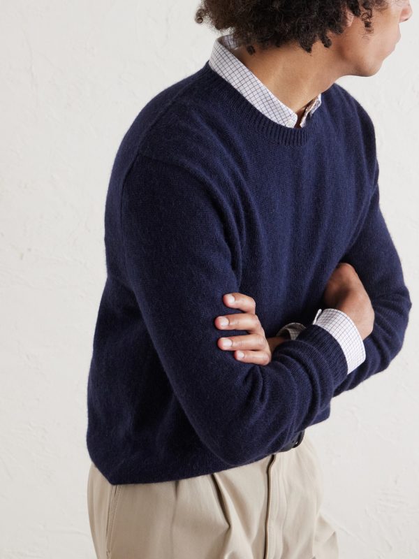 Cyrus Top Cashmere and Alpaca-Blend Sweater - CU