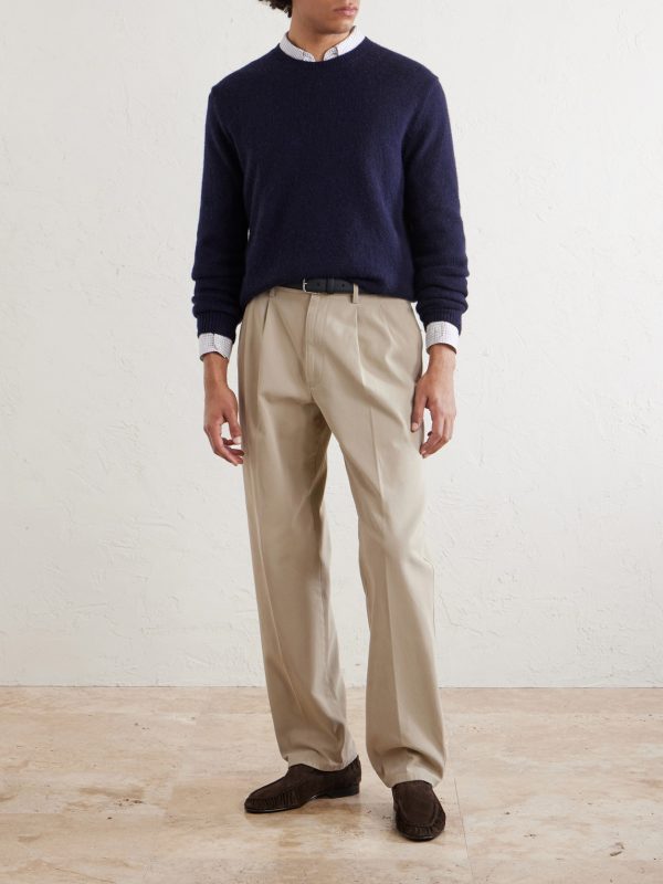 Cyrus Top Cashmere and Alpaca-Blend Sweater - OU