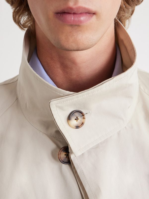 Nivara Cotton-Poplin Trench Coat - CU