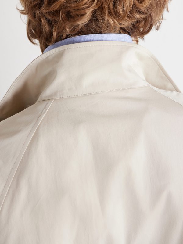Nivara Cotton-Poplin Trench Coat - E2