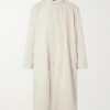 Nivara Cotton-Poplin Trench Coat