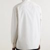 Piero Nehru-Collar Cotton-Poplin Shirt - BK