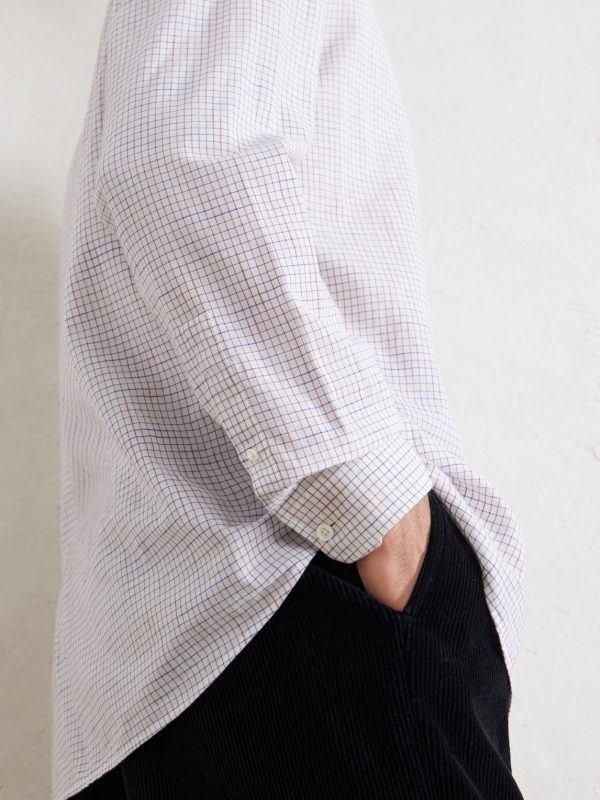 Pompeo Checked Cotton Shirt - E1 Pompeo Checked Cotton Shirt - E1