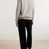 Cyrus Top Cashmere and Alpaca-Blend Sweater - BK