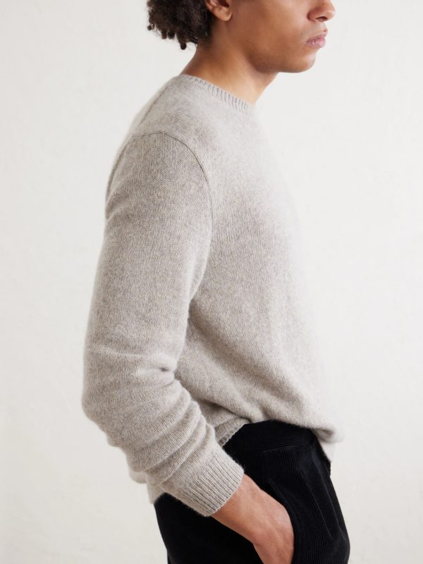 Cyrus Top Cashmere and Alpaca-Blend Sweater - E1