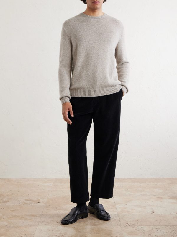 Cyrus Top Cashmere and Alpaca-Blend Sweater - OU