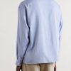 Elijas Camp Collar Silk-Poplin Shirt - BK Elijas Camp Collar Silk-Poplin Shirt - BK