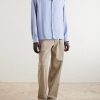 Elijas Camp Collar Silk-Poplin Shirt - OU Elijas Camp Collar Silk-Poplin Shirt - OU