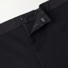 Tissan Straight-Leg Silk-Trimmed Wool Trousers - E1 Tissan Straight-Leg Silk-Trimmed Wool Trousers - E1
