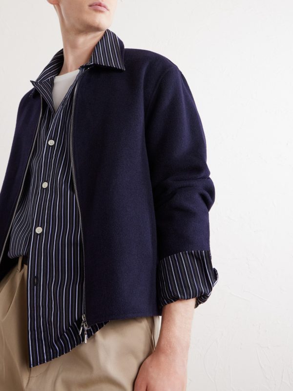 Mazir Wool Bomber Jacket - CU