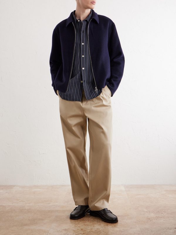 Mazir Wool Bomber Jacket - OU