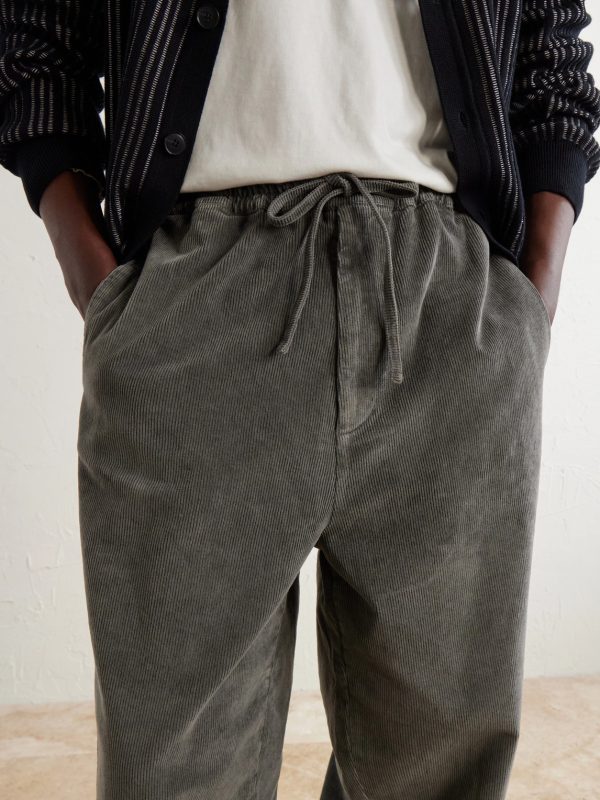 Fernand Wide-Leg Cotton-Blend Corduroy Trousers - CU Fernand Wide-Leg Cotton-Blend Corduroy Trousers - CU