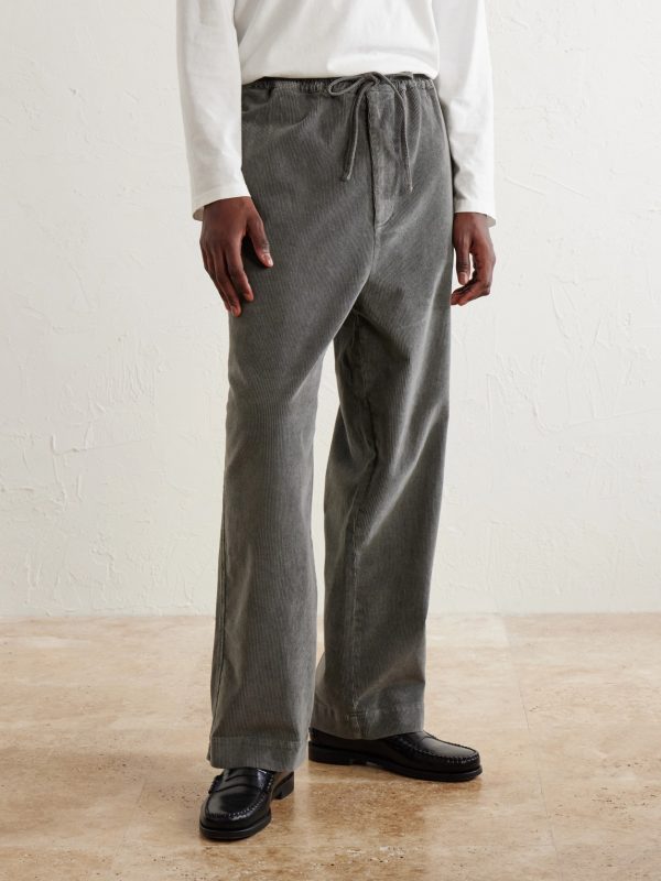 Fernand Wide-Leg Cotton-Blend Corduroy Trousers - FR Fernand Wide-Leg Cotton-Blend Corduroy Trousers - FR