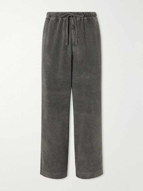 Fernand Wide-Leg Cotton-Blend Corduroy Trousers Fernand Wide-Leg Cotton-Blend Corduroy Trousers