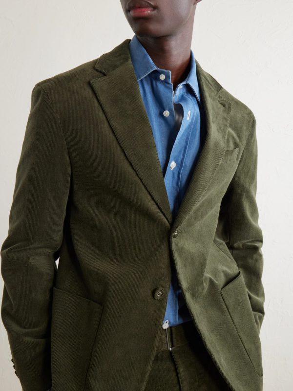 Michel Cotton-Blend Corduroy Suit Jacket - CU Michel Cotton-Blend Corduroy Suit Jacket - CU