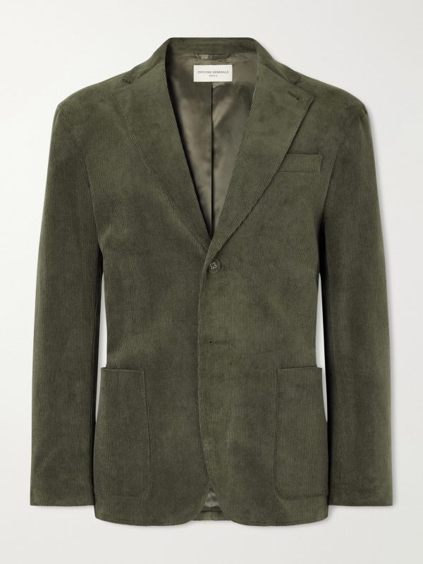 Michel Cotton-Blend Corduroy Suit Jacket Michel Cotton-Blend Corduroy Suit Jacket