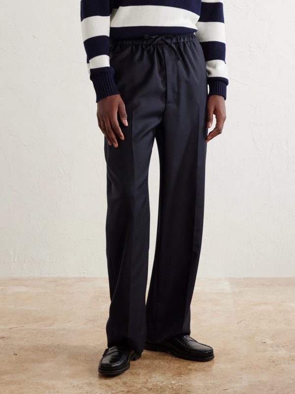 Nilson Straight-Leg Wool, Cashmere and Silk-Blend Suit Trousers - FR Nilson Straight-Leg Wool, Cashmere and Silk-Blend Suit Trousers - FR