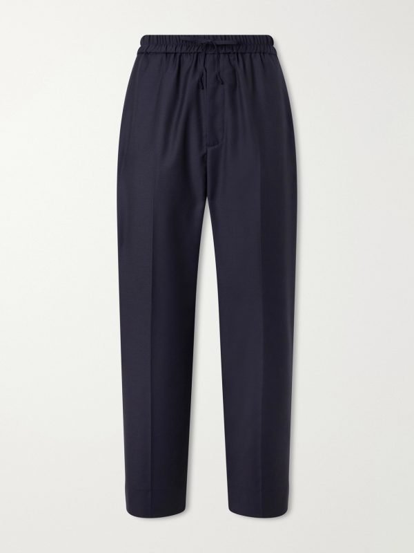 Nilson Straight-Leg Wool, Cashmere and Silk-Blend Suit Trousers Nilson Straight-Leg Wool, Cashmere and Silk-Blend Suit Trousers