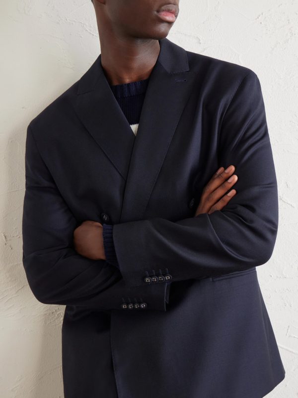 Merrick Wool, Cashmere and Silk-Blend Suit Jacket - CU