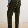 Hugo Straight-Leg Cotton-Blend Corduroy Trousers - BK Hugo Straight-Leg Cotton-Blend Corduroy Trousers - BK