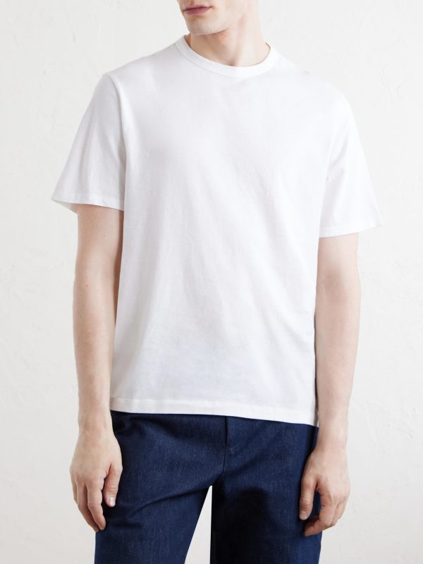 Three-Pack Organic Cotton-Jersey T-Shirt - E1 Three-Pack Organic Cotton-Jersey T-Shirt - E1