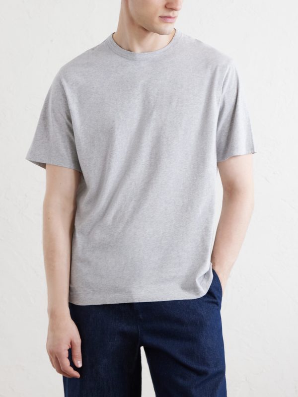 Three-Pack Organic Cotton-Jersey T-Shirt - E2 Three-Pack Organic Cotton-Jersey T-Shirt - E2