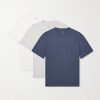 Three-Pack Organic Cotton-Jersey T-Shirt Three-Pack Organic Cotton-Jersey T-Shirt