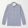 Arsene Checked Cotton-Blend Shirt Arsene Checked Cotton-Blend Shirt