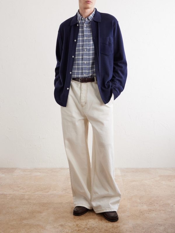 Arsene Checked Cotton-Blend Shirt - OU Arsene Checked Cotton-Blend Shirt - OU