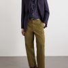 Benoit Checked Cotton-Blend Voile Shirt - OU Benoit Checked Cotton-Blend Voile Shirt - OU