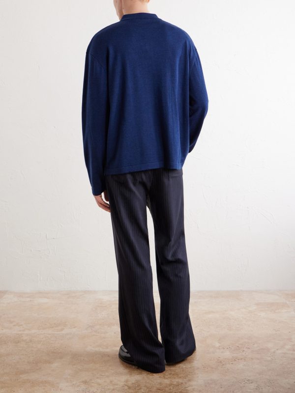 Bay Merino Wool Polo Shirt - BK