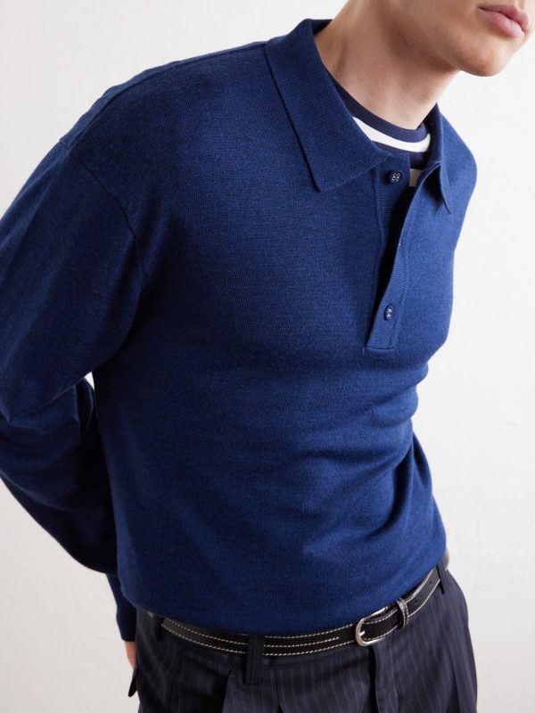 Bay Merino Wool Polo Shirt - CU