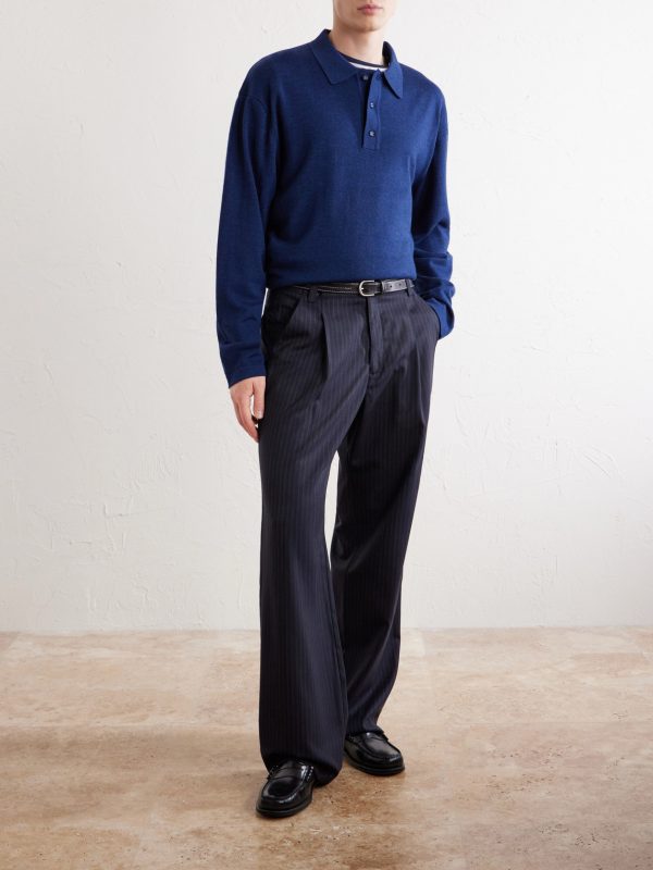 Bay Merino Wool Polo Shirt - OU