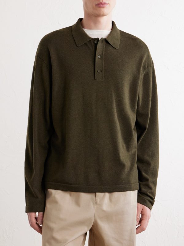 Bay Merino Wool Polo Shirt - FR
