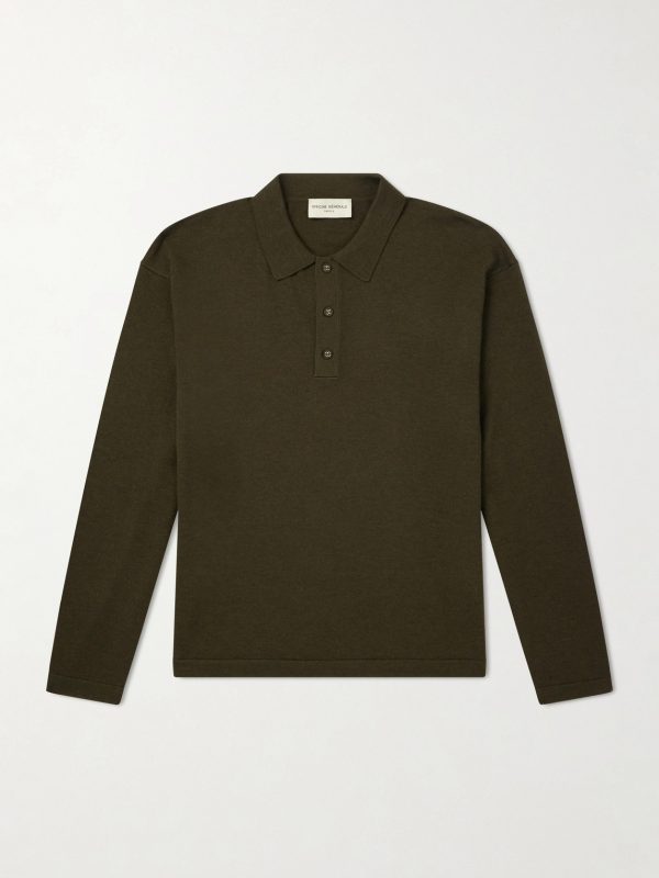 Bay Merino Wool Polo Shirt