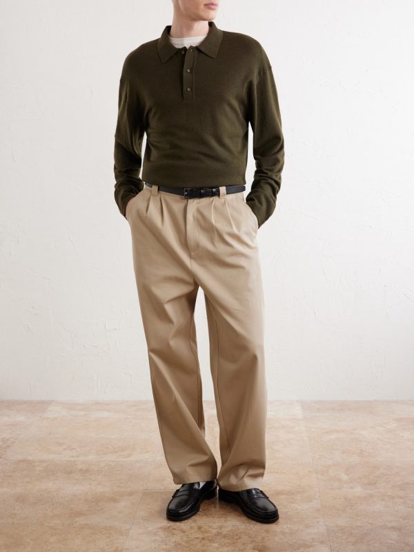 Bay Merino Wool Polo Shirt - OU